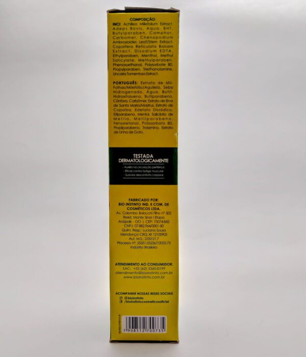 Gel massagiador Canela de Velho 150G