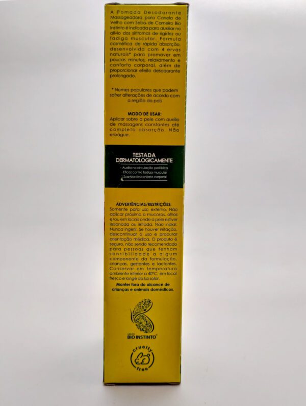 Gel massagiador Canela de Velho 150G