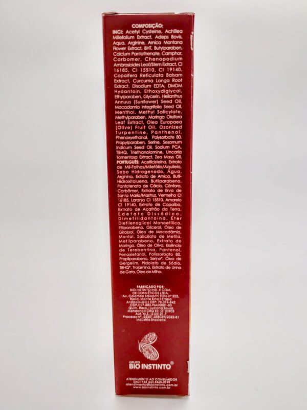 Pomada Milagrosa Com Moringa e Açafrão da Terra 150g