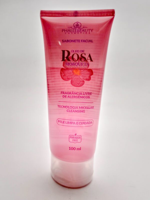 Sabonete Facial Rosa Mosqueta 100ml