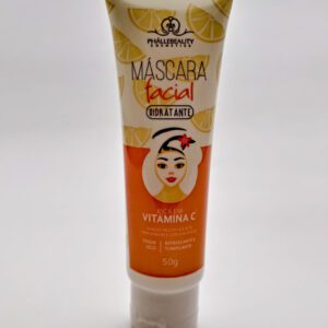 Máscara Facial 50g Vitamina C Phallebeauty
