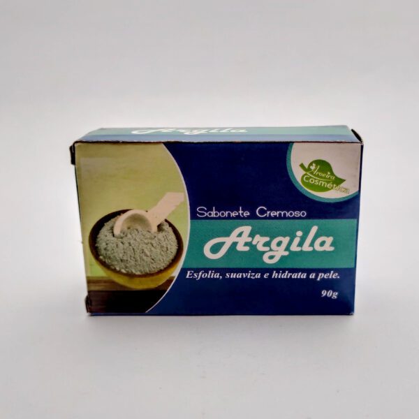 Sabonete Cremoso Argila 90g - Natural
