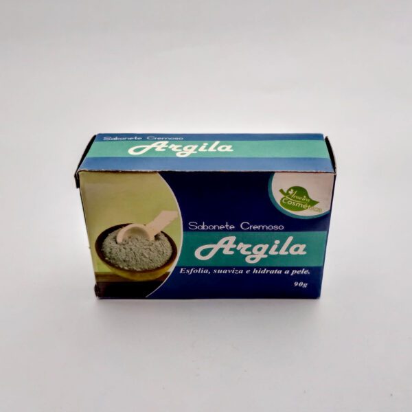 Sabonete Cremoso Argila 90g - Natural