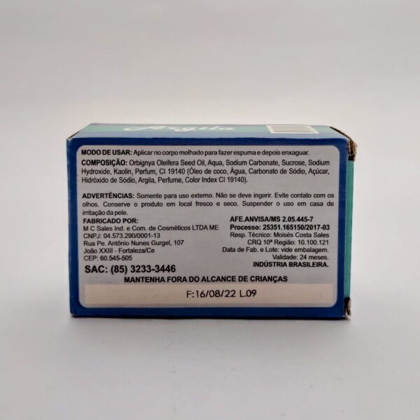 Sabonete Cremoso Argila 90g - Natural