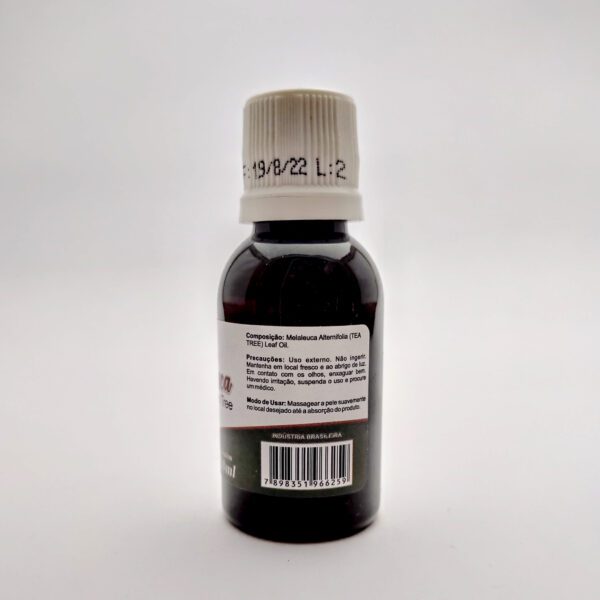 Óleo Essencial Melaleuca Tea Tree 30ml 100% Puro Gotejador