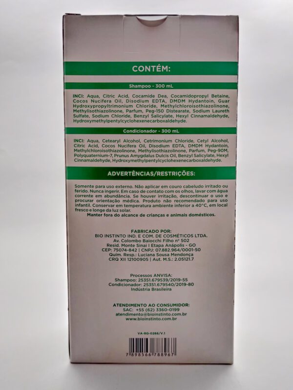 Kit Capilar NUTRECOCO Bio Instinto 2 Itens