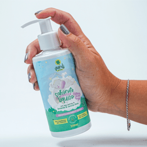 Sabonete Líquido e Shampoo Infantil Relaxante com Óleos Essenciais de Lavanda e Laranja Doc