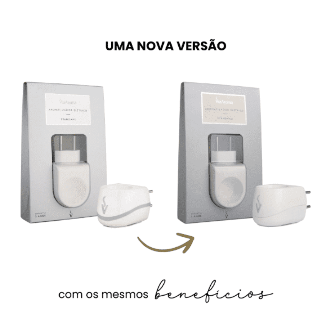 Difusor Aromatizador Elétrico Bivolt Standard - Via Aroma