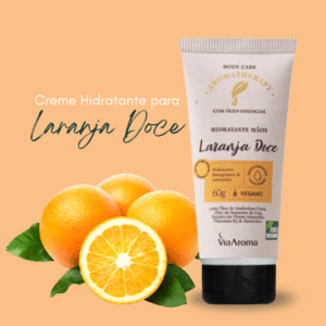 Creme Para Mãos Laranja Doce 60g Via Aroma