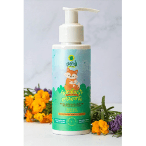 Hidratante para Bebê Relaxante e Natural com Calêndula, Camomila e Óleo Essencial de Lavanda