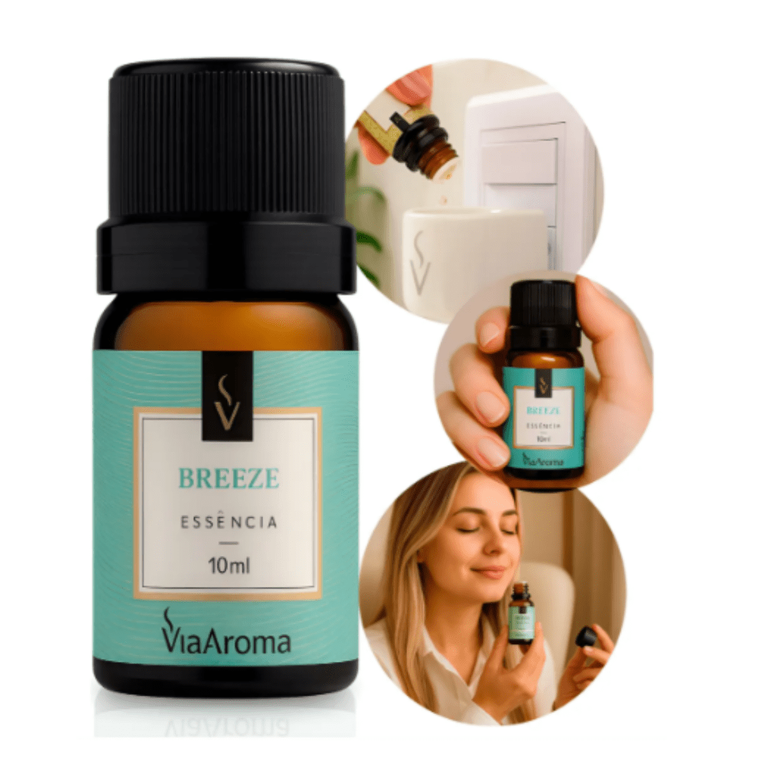 Essencia Aroma 10ml Breeze Aromatizantes Via Aroma Cheiroso