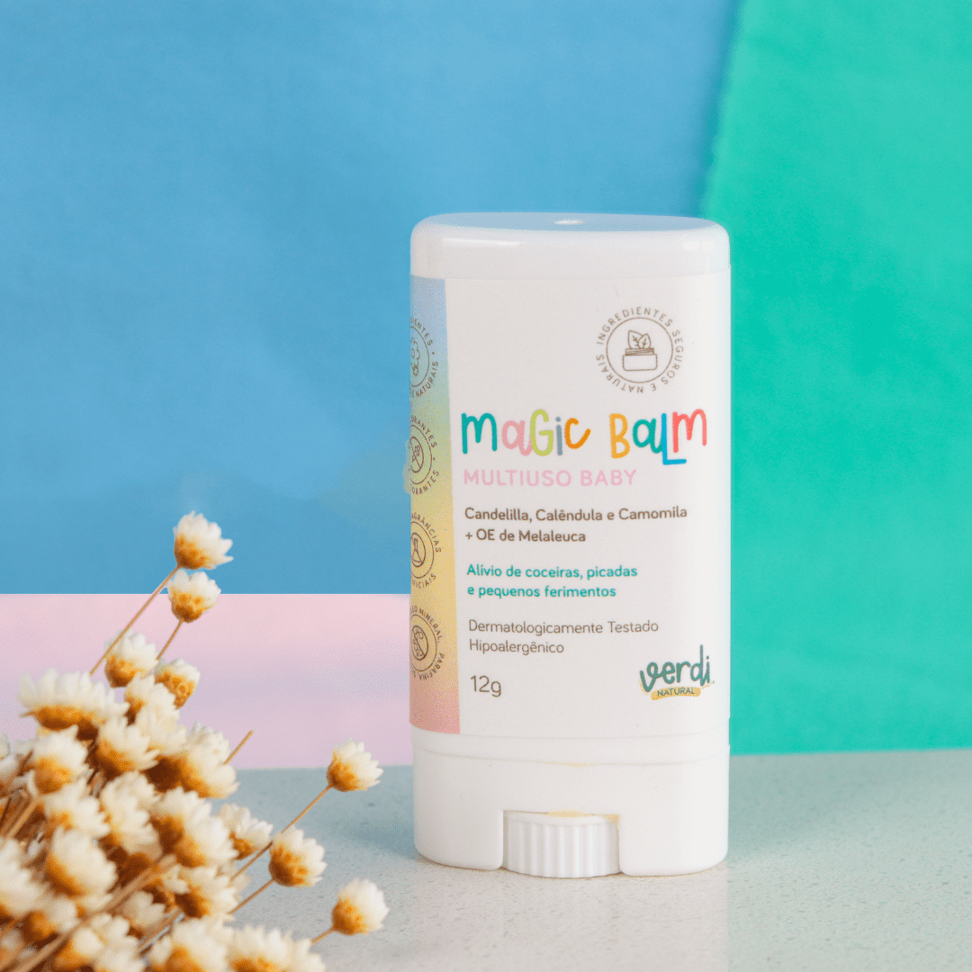 Magic Balm Multiuso Baby - Bálsamo para alívio de picadas e coceiras