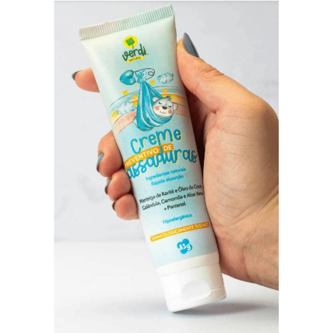 Creme Preventivo de Assaduras para Bebê 85g