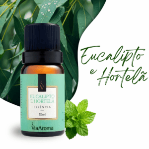 Essência 10ml Clássica Eucalipto E Hortelã Via Aroma