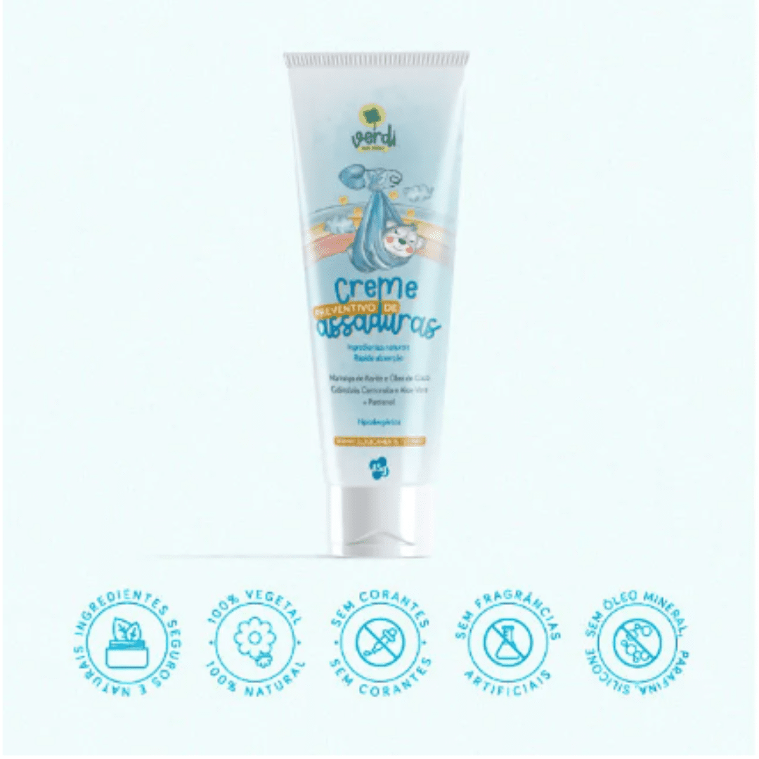 Creme Preventivo de Assaduras para Bebê 85g