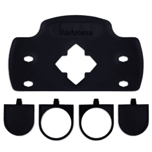 Suporte Para Óleos Essenciais E Essências Via Aroma Preto Preto