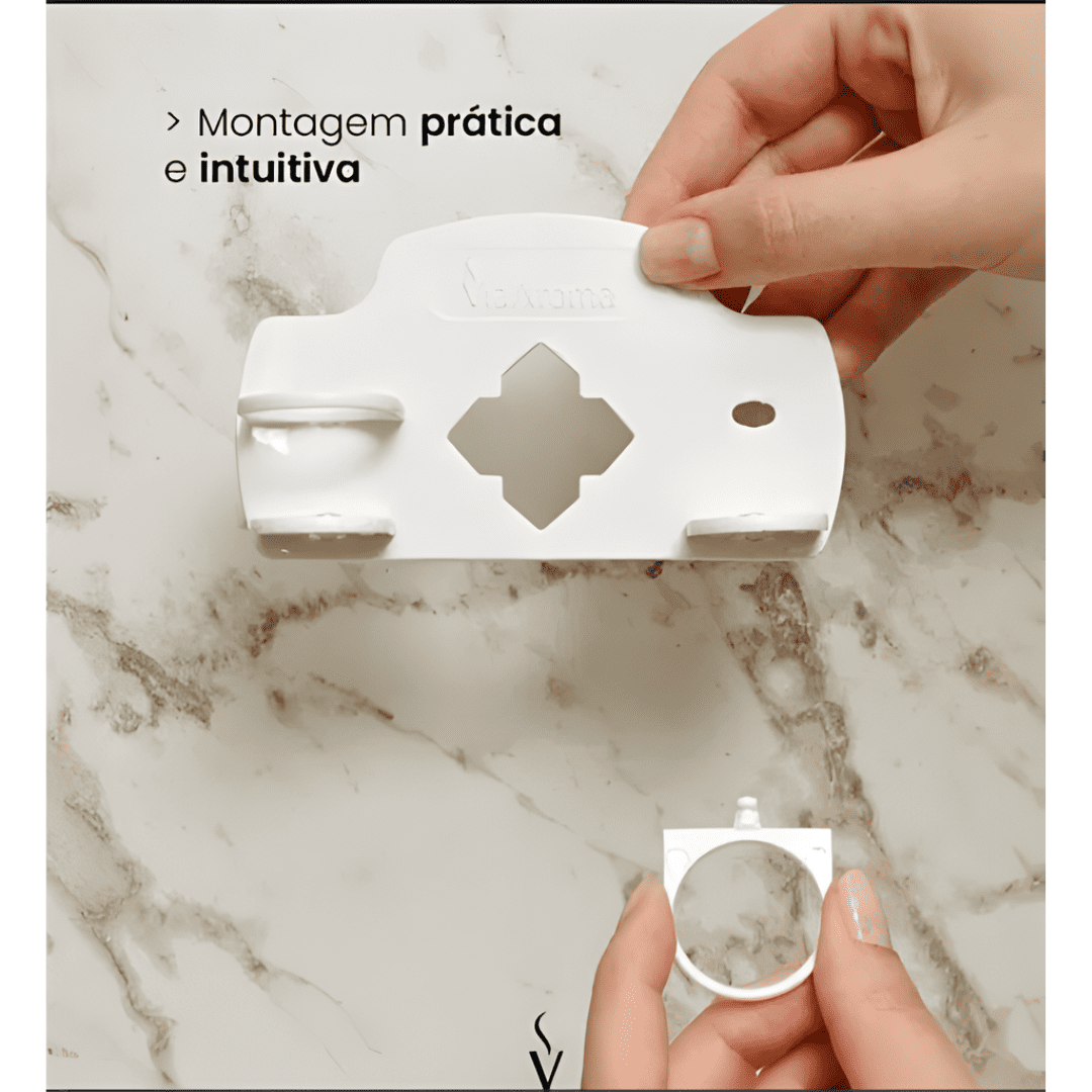Suporte Para Óleos Essenciais E Essências Via Aroma white