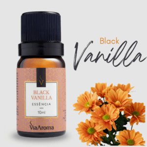 Essência Black Vanilla 10ml - Via Aroma
