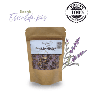 sache escalda pes lavanda e camomila 100g